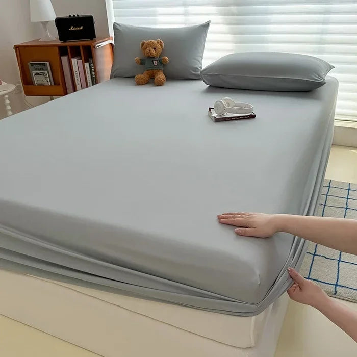 Washed Polyester Fitted Sheet