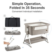3-in-1 Baby Bassinet