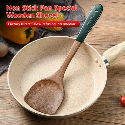 Natural Wood Kitchen Utensil Set
