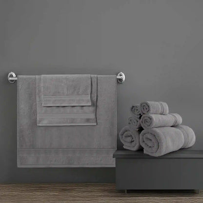 6-Piece Cotton Bath Towel Set