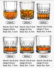 Whiskey and Drink Glasses with elegant design
