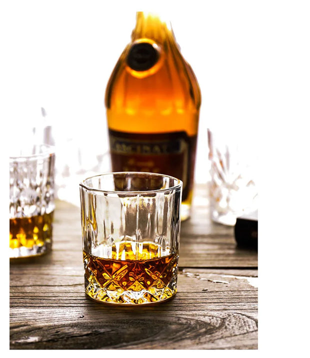 Whiskey and Drink Glasses with elegant design