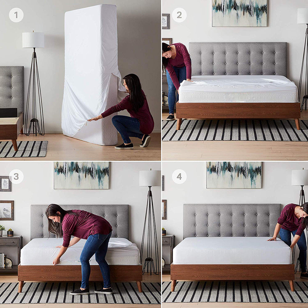 6-Sided Waterproof Zippered Mattress Protector
