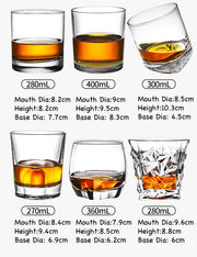 Whiskey and Drink Glasses with elegant design