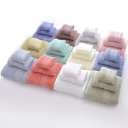 Combed Cotton Towel Set - 17 Colors