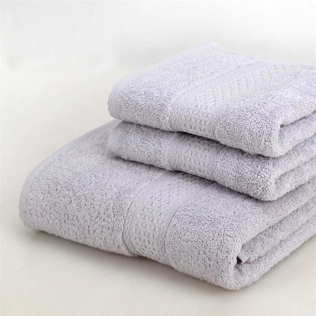 Combed Cotton Towel Set - 17 Colors