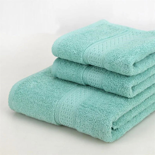 Combed Cotton Towel Set - 17 Colors