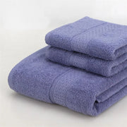 Combed Cotton Towel Set - 17 Colors