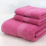 Combed Cotton Towel Set - 17 Colors