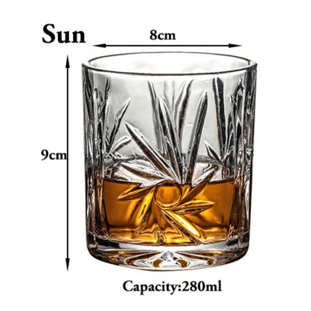 Whiskey and Drink Glasses with elegant design
