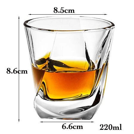 Whiskey and Drink Glasses with elegant design