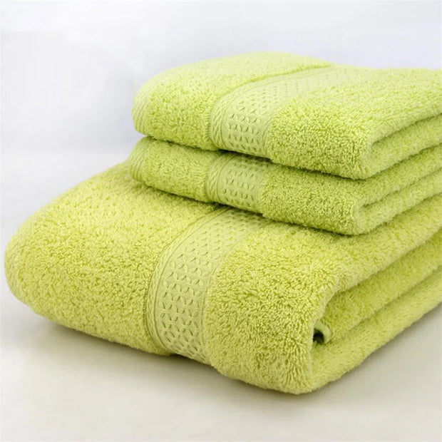 Combed Cotton Towel Set - 17 Colors