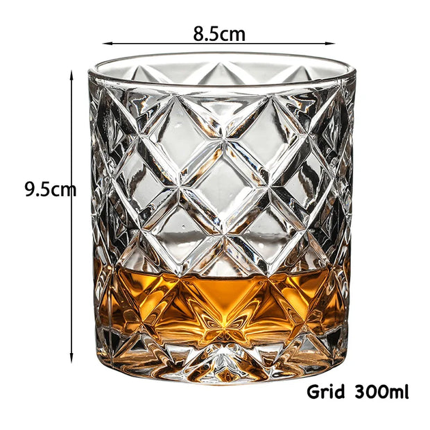 Whiskey and Drink Glasses with elegant design