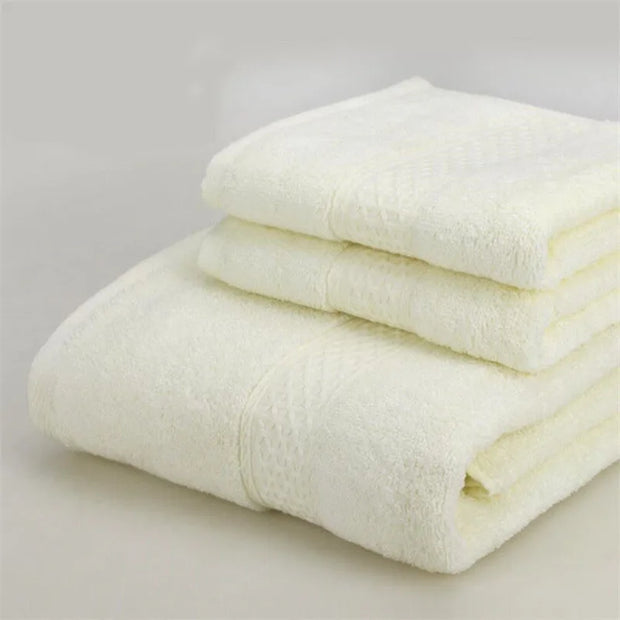 Combed Cotton Towel Set - 17 Colors