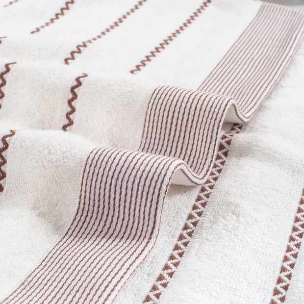 3 Pieces Towel Set - 2 Face and 1 Bath Towels