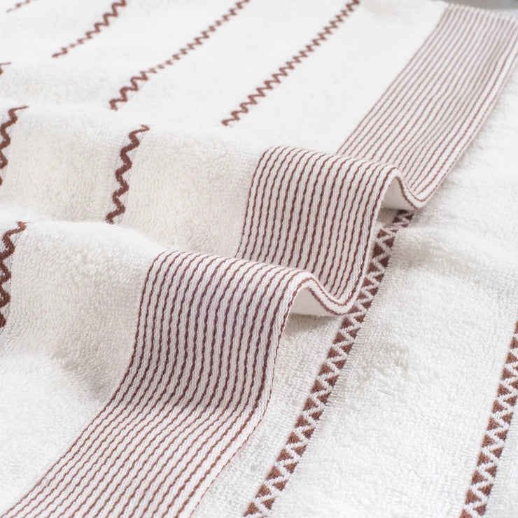 3 Pieces Towel Set - 2 Face and 1 Bath Towels