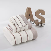 3 Pieces Towel Set - 2 Face and 1 Bath Towels