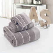 3 Pieces Towel Set - 2 Face and 1 Bath Towels