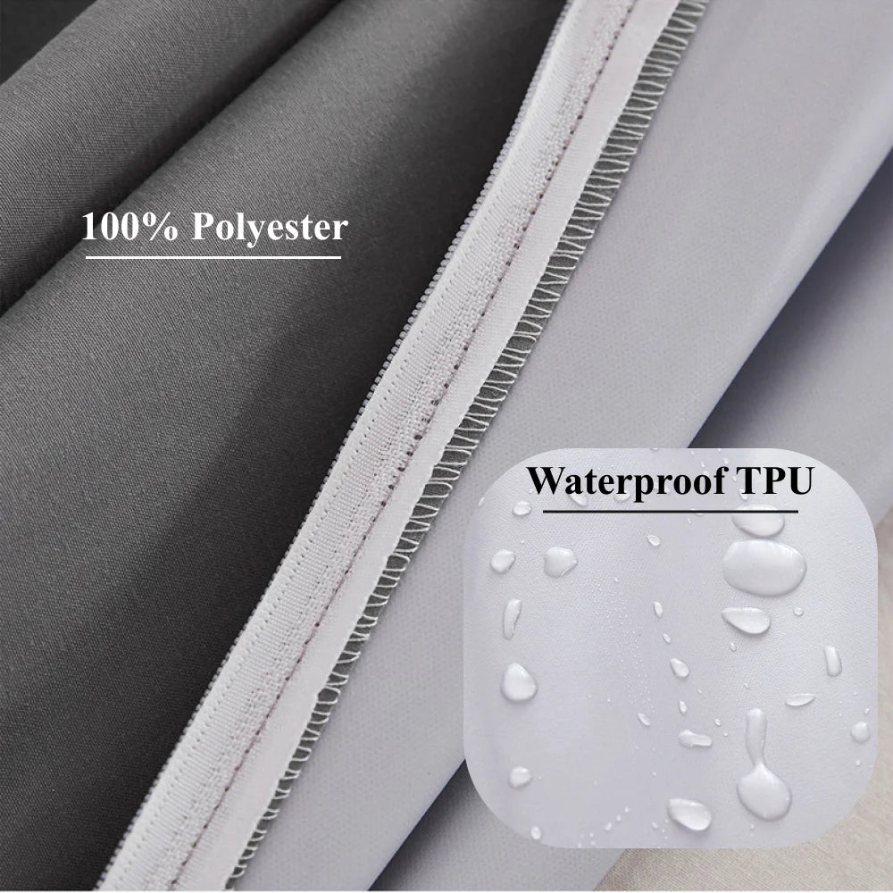 6-Sided Waterproof Zippered Mattress Protector