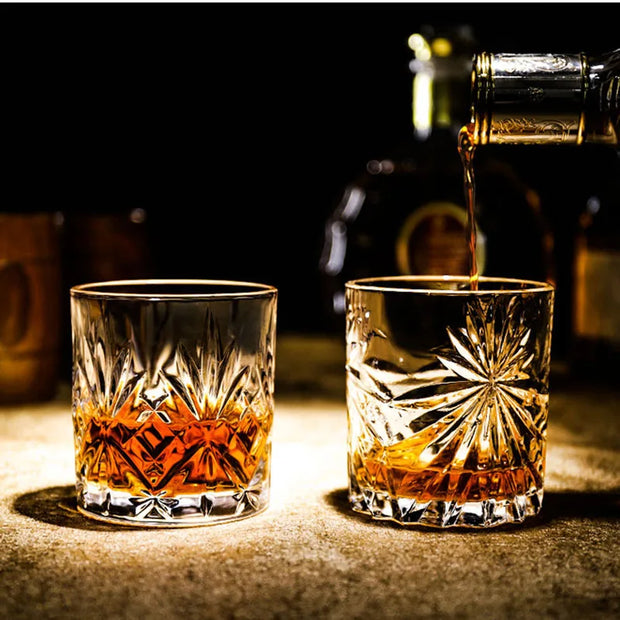 Whiskey and Drink Glasses with elegant design