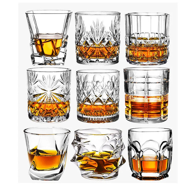 Whiskey and Drink Glasses with elegant design