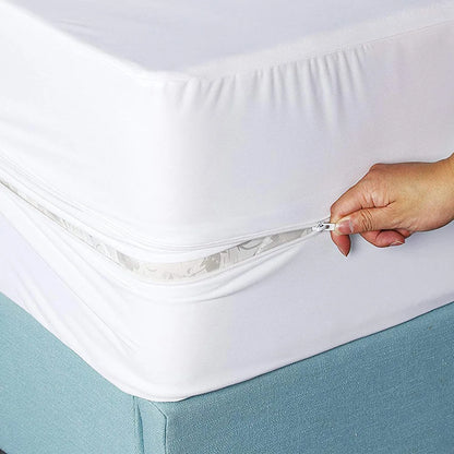 6-Sided Waterproof Zippered Mattress Protector