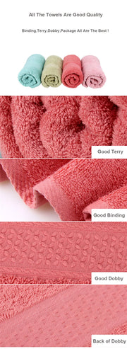 Combed Cotton Towel Set - 17 Colors