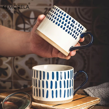 Nordic Ceramic Mug with Handle | 450ml