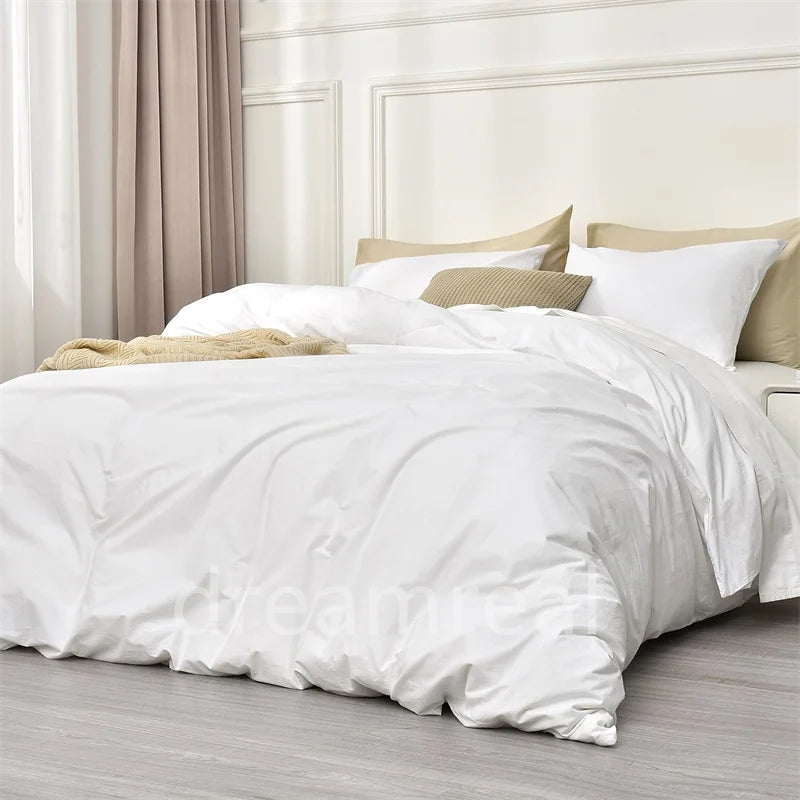 100% Washed Cotton Bedding Set
