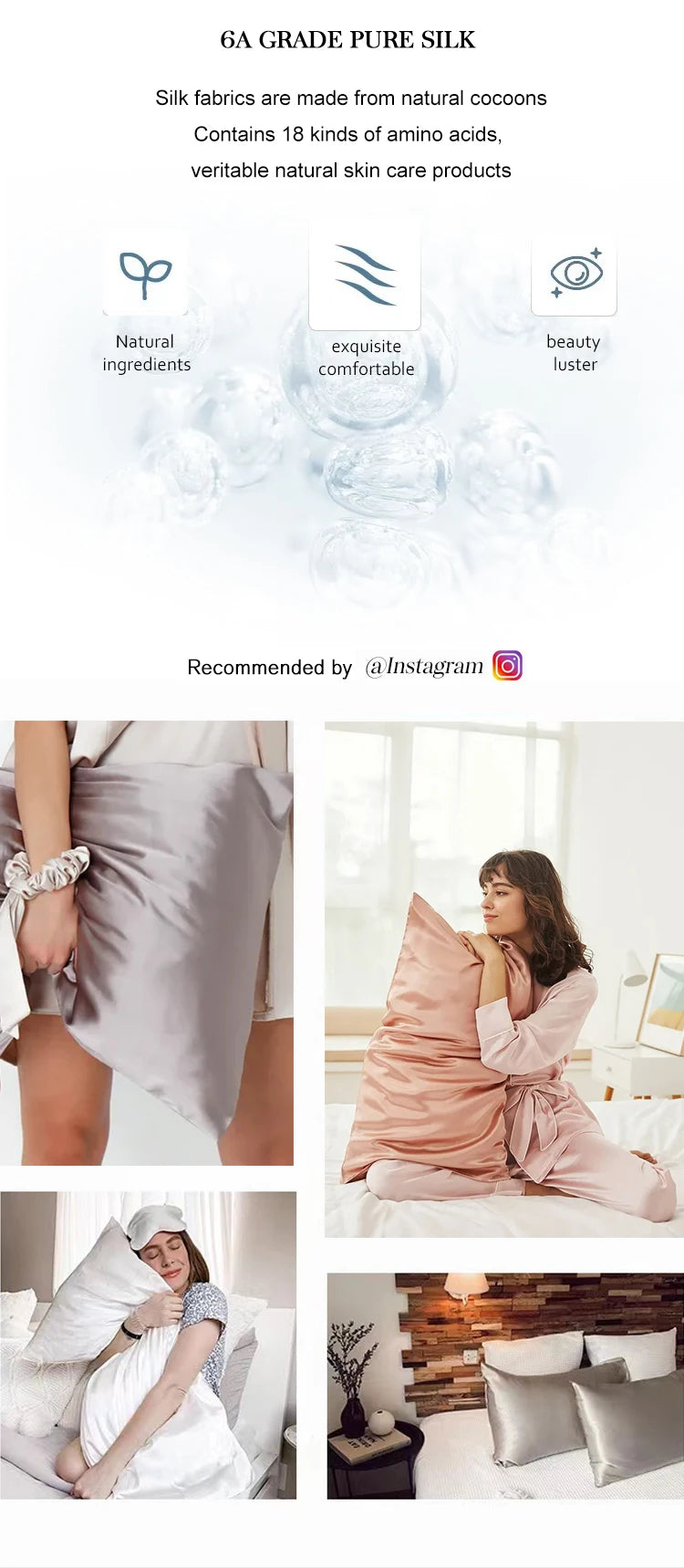 19 Momme Mulberry Silk Pillowcase