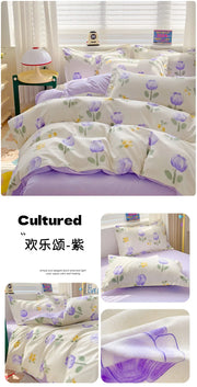 4 Pieces Bedding Set