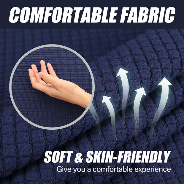 Stretch Jacquard Sofa Cover – 1/2/3/4 Seaters + Cushion Covers.
