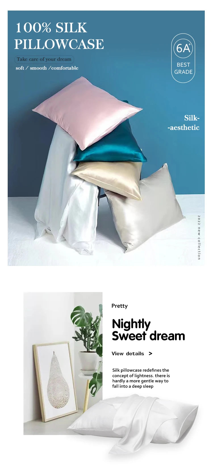 19 Momme Mulberry Silk Pillowcase