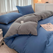 4 Pieces 2 Side Color Bedding Set