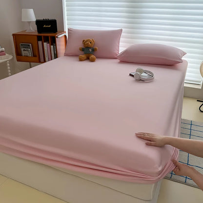 Washed Soft-Finish Fitted Sheet