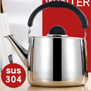 Shiny 304 Stainless Steel Kettle