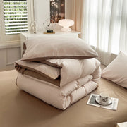 4 Pieces 2 Side Color Bedding Set