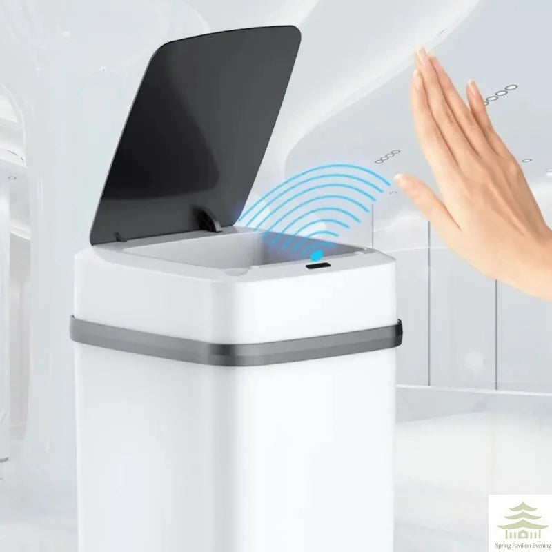 13L Touch-Lid Waste Bin