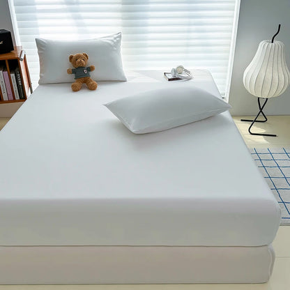 Washed Polyester Fitted Sheet