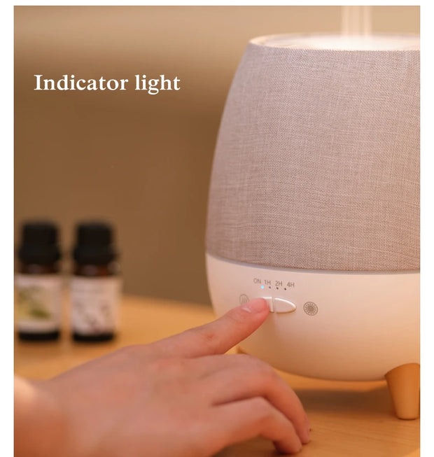 Humidifier and Essential Oil Diffuser with Remote Control