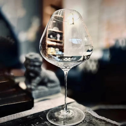 Crystal Handmade Wine Glass — Aroma Enlarging Goblet