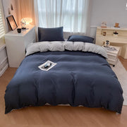 4 Pieces 2 Side Color Bedding Set