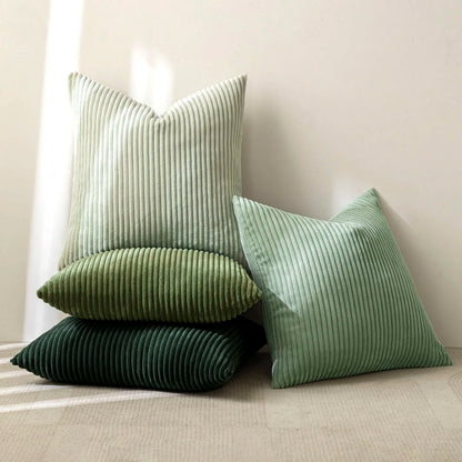 Set of 4 Textured Boho Pillow Covers
