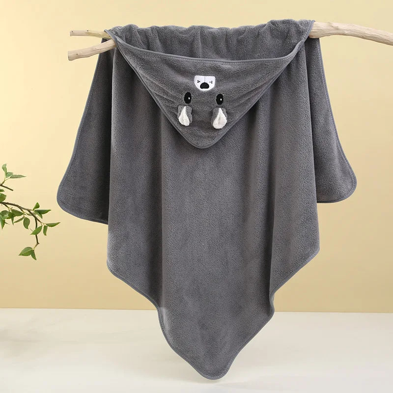 Soft Hooded Baby Bath Towel