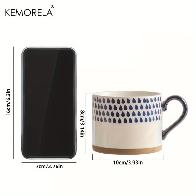 Nordic Ceramic Mug with Handle | 450ml
