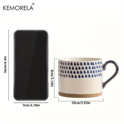 Nordic Ceramic Mug with Handle | 450ml