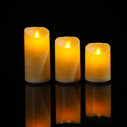 Rechargeable Flameless LED Candles with Remote