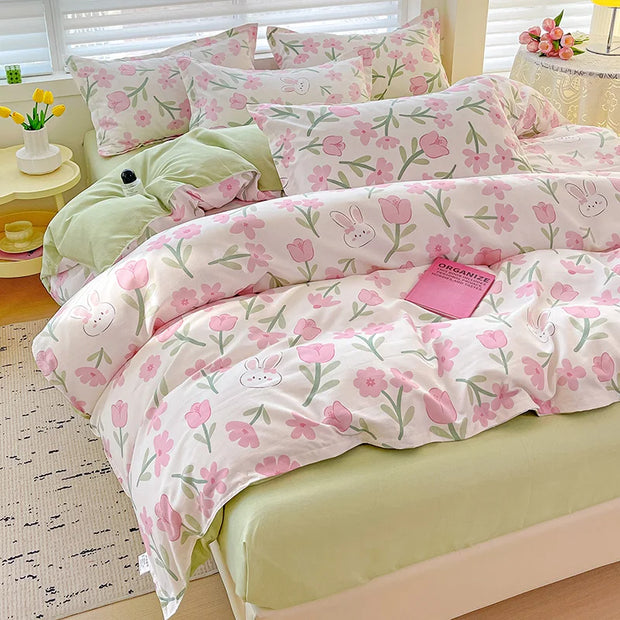 4 Pieces Bedding Set