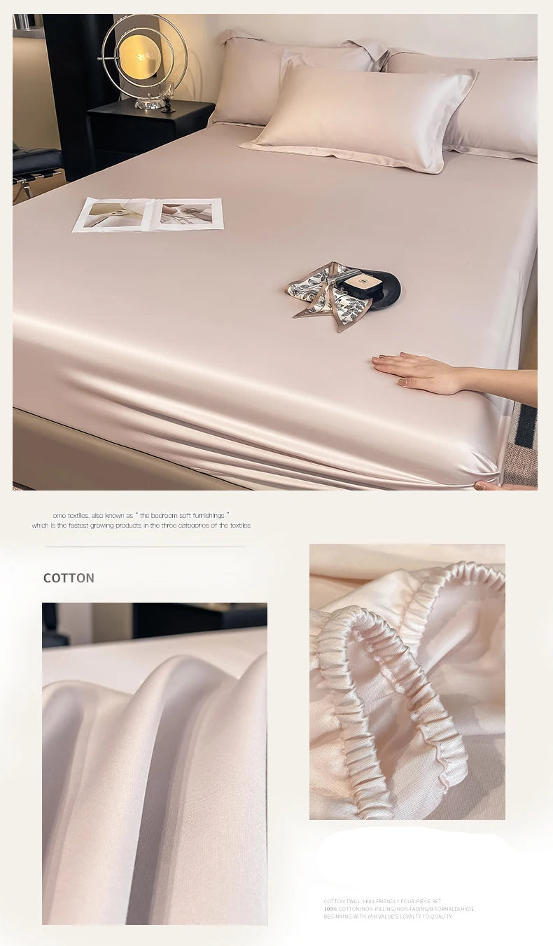 100% Pure Bamboo Bed Sheet Set – 4 or 6 Pieces