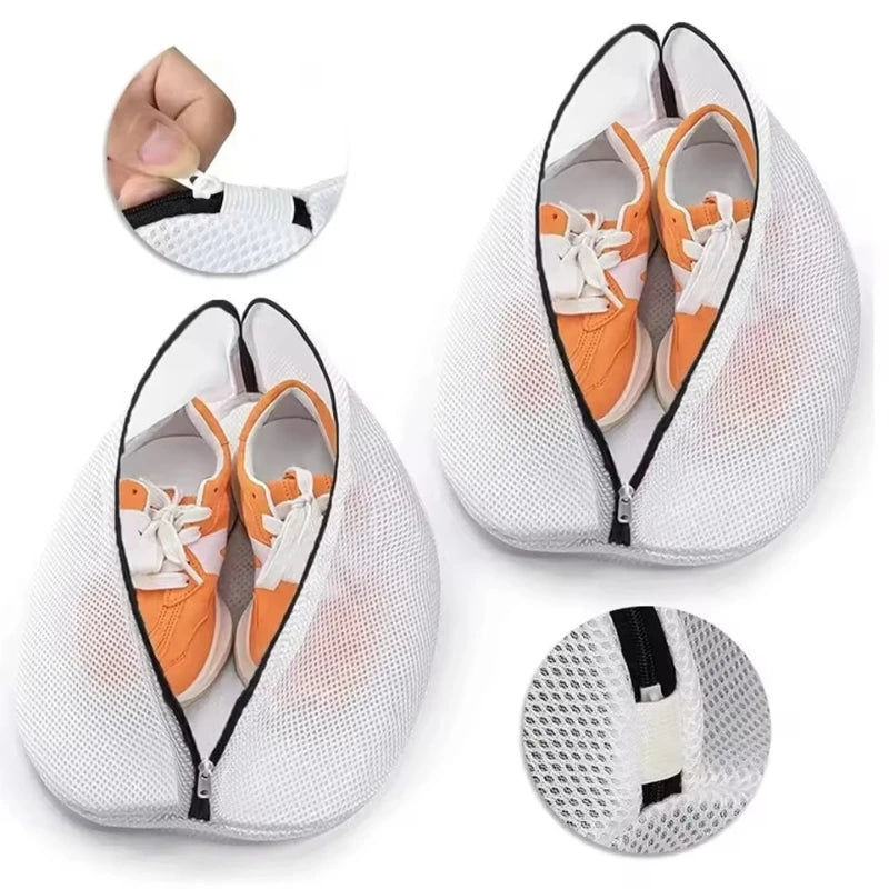 Mesh Shoe Washing Bag - Travel Storage